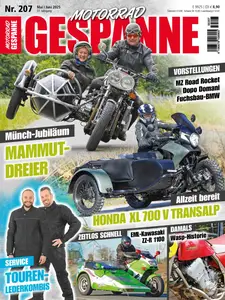 Motorrad Gespanne - Mai-Juni 2025