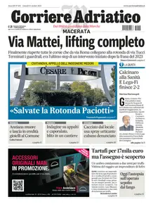 Corriere Adriatico Macerata - 16 Ottobre 2025