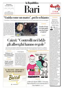 la Repubblica Bari - 1 Dicembre 2024