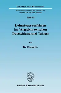 Lohnsteuerverfahren im Vergleich zwischen Deutschland und Taiwan