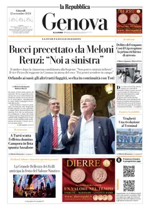 la Repubblica Genova - 12 Settembre 2024