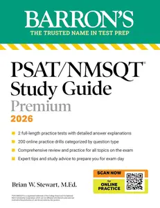 PSAT/NMSQT Premium Study Guide, 2026