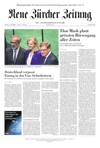 Neue Zürcher Zeitung International - 5 Juni 2026