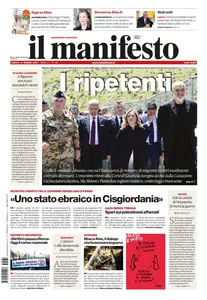 il Manifesto - 31 Maggio 2025
