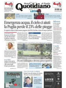 Quotidiano di Puglia Lecce - 10 Novembre 2025
