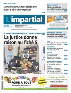 L'Impartial - 30 Août 2024