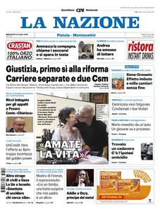 La Nazione Pistoia Montecatini - 23 Luglio 2025
