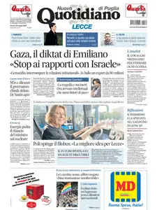 Quotidiano di Puglia Lecce - 30 Maggio 2025