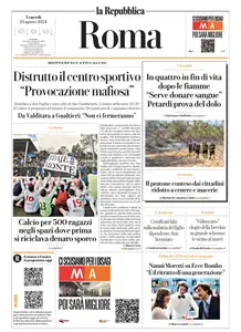 la Repubblica Roma - 23 Agosto 2024