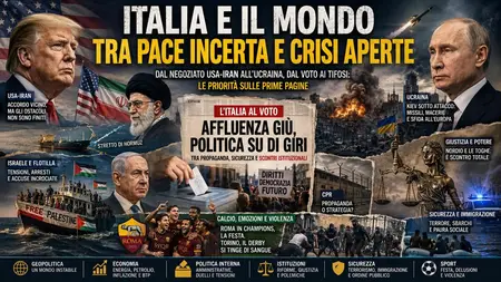 Rassegna analitica della stampa italiana — lunedì 25 maggio 2026