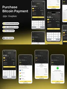 Purchase Bitcoin Payment - Apps Template 5BNCJXT