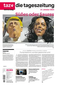 taz die tageszeitung  - 31 Oktober 2024