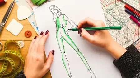 Where Fashion Design Begins: Complete Model Drawing