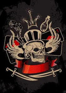T-Shirt Skull Design