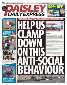 Paisley Daily Express - 22 February 2025