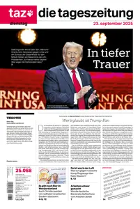 taz die tageszeitung - 23 September 2025
