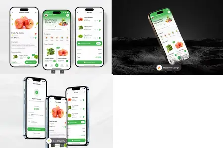 EE - Grocery Mobile App Design 6N39ASF