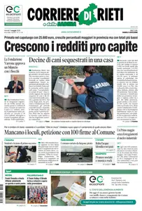 Corriere di Rieti - 1 Maggio 2026