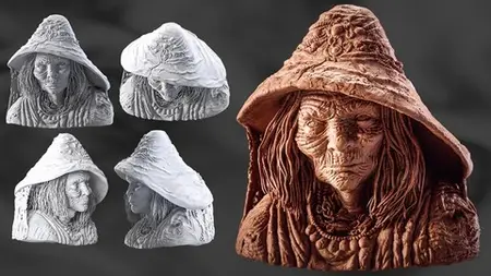 Sculpting A Witch Character In Zbrush