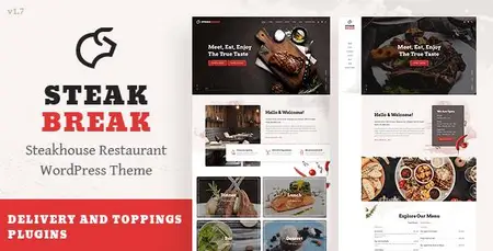 EE - Themeforest - SteakBreak - Meat Restaurant WordPress Theme 32889164 v1.8