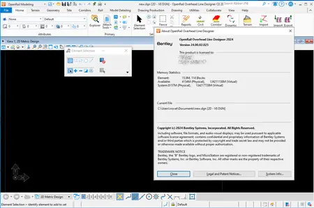 OpenRail Overhead Line Designer 2024 Update 2 (24.00.02.025)