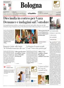 la Repubblica Bologna - 9 Ottobre 2025