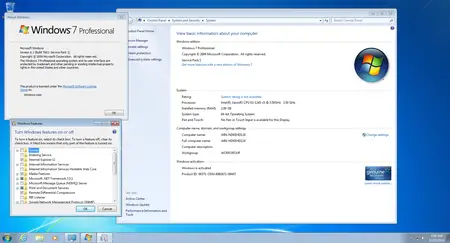 Windows 7 Professional SP1 Multilingual (x64) Preactivated December 2024