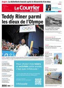 Le Courrier de l'Ouest Angers - 3 Août 2024