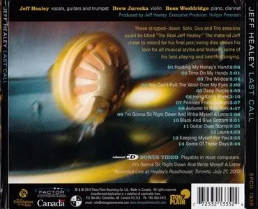 Jeff Healey - Last Call (2010)