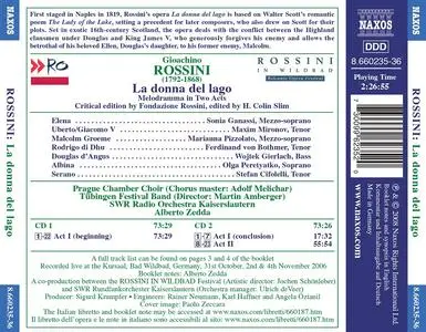 Alberto Zedda, SWR Radio Orchestra Kaiserslautern - Gioacchino Rossini: La Donna del Lago (2008)