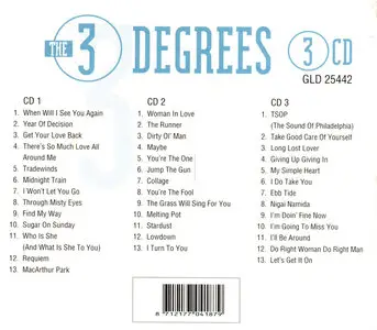 The Three Degrees - Greatest Hits (2001) 3CD Set