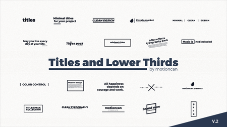 Titles - Project for After Effects (VideoHive)