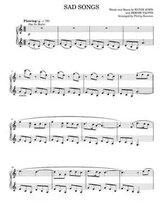 Sad Songs (Say So Much) - Elton John (Piano Solo)