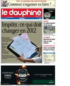 Le Dauphine libere 23 mai 2012