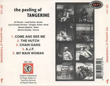 Tangerine - The Peeling Of Tangerine (1971) Reissue 1999