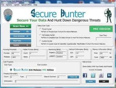 Secure Hunter Anti-Malware Pro 1.0.1.320