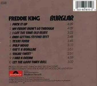 Freddie King - Burglar (1974)