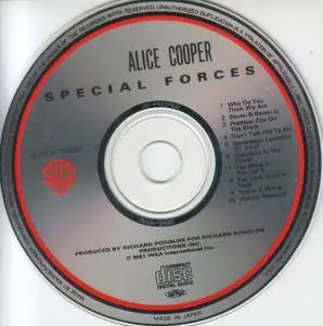 Alice Cooper - Special Forces (1981) {1990, Japan 1st Press}