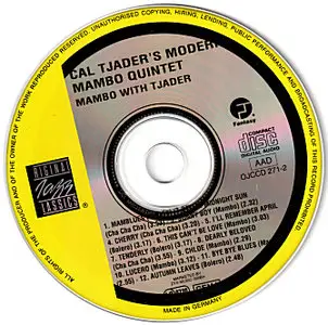 Cal Tjader's Modern Mambo Quintet - Mambo with Tjader (1992)