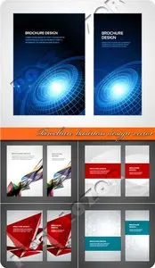 Brochure business design vector