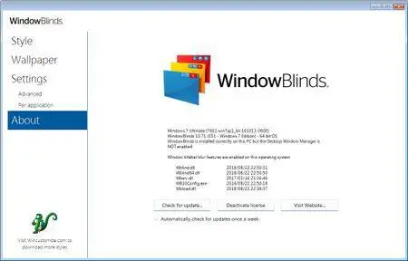 Stardock WindowBlinds 10.71