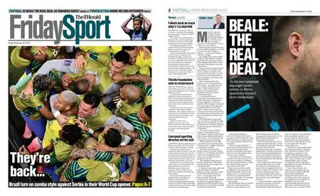 The Herald Sport (Scotland) – November 25, 2022