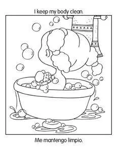 Good Habits Coloring Book: Health and Nutrition