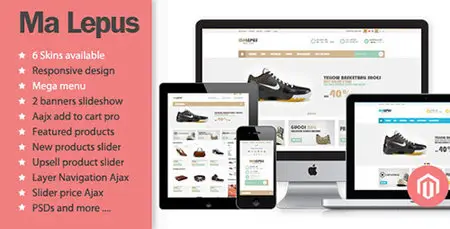 ThemeForest - Lepus v1.3 - Responsive Magento Theme