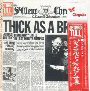 Jethro Tull - Thick As A Brick (1972) {2001, Japanese Reissue, Remastered}
