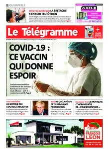 Le Télégramme Quimperlé – 10 novembre 2020