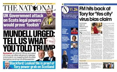 The National (Scotland) – September 04, 2020