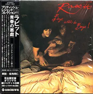Rabbitt ‎- Boys Will Be Boys! (1975) [2006 Japan Mini-CD]