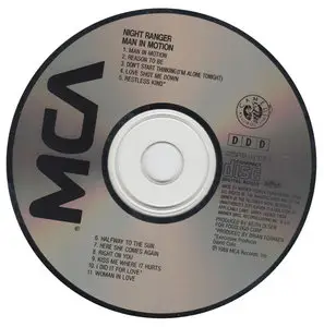 Night Ranger - Man In Motion (1988) [MCA 25P2-2139, Japan]