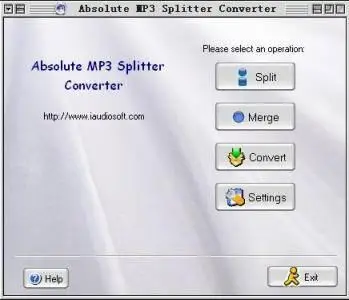 Absolute MP3 Splitter & Converter ver.2.6.2